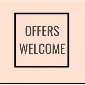 Open to offers and bundles! Send me a message, let’s chat